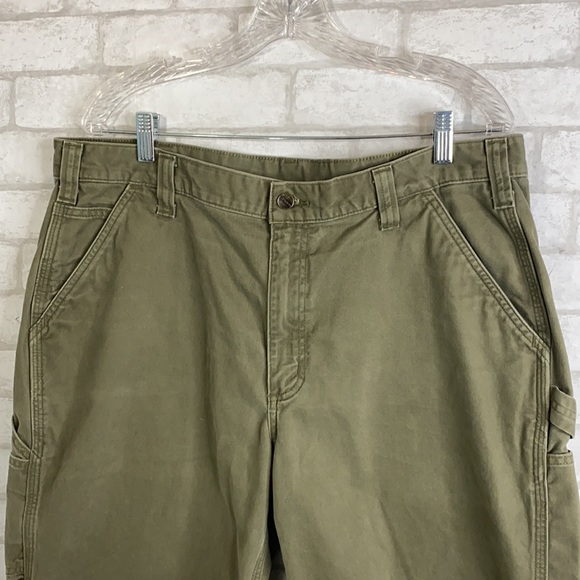Carhartt green shorts relaxed fit size 38 - Picture 2 of 9